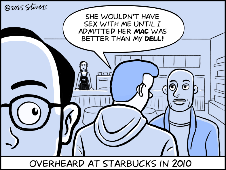 Overheard in Starbucks 2010